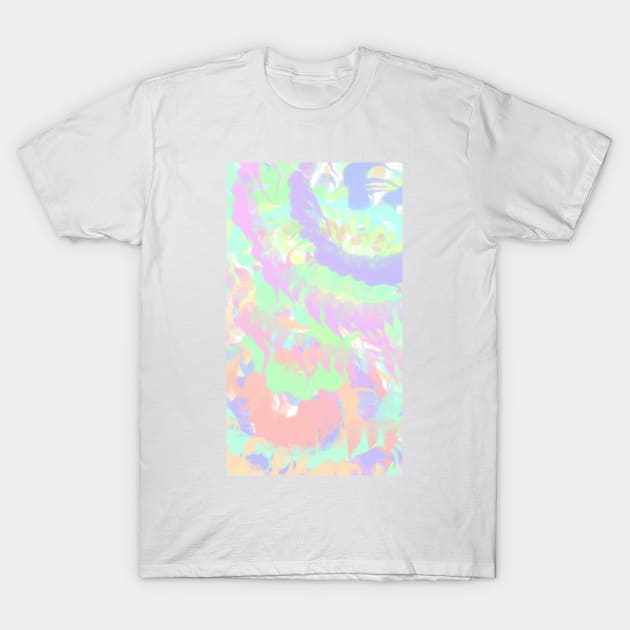 Pastel Tie Dye T-Shirt by ValinaMoonCreations